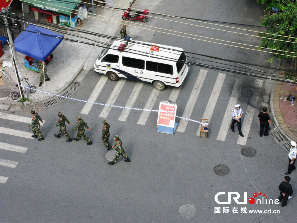 2013年07月10日，廣西壯族自治區(qū)北海市，武警巡邏。圖片來源：飛影/CFP