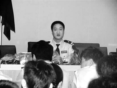 原夏縣公安局長孫宏軍資料圖。他涉嫌違紀(jì)違法目前被調(diào)查。