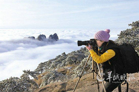 甜蜜初雪情侶游 國(guó)內(nèi)7大名山賞霧凇